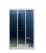 Двері душова розсувні Ravak Supernova ASDP3-110 білий профіль скло transparent 00VD0102Z1
