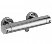 Змішувач з термостатом двухвентельний для душа Paffoni Berry хром BRQ 168 CR