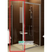 Стінка для душової кабіни Ravak Blix BLPS-100 полірований алюміній скло transparent 9BHA0C00Z1