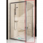 Стінка для душової кабіни Ravak Blix BLPS-90 профіль сатин скло transparent 9BH70U00Z1