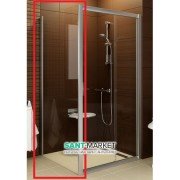 Стенка для душевой кабины Ravak Blix BLPS-100 полированный алюминий стекло transparent 9BHA0C00Z1