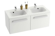 Тумба під раковину підвісна Ravak Chrome SDU 1200 ДСП / МДФ білий X000000536