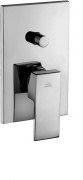 Смеситель для душа  скрытый (встраиваемый) Paffoni Elle хром EL 015 CR