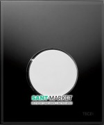 Панель смыва для писсуара TECE TECEloop Urinal стеклянная черная цвет клавиши хром глянцевый 9242656