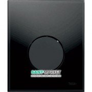 Панель смыва для писсуара TECE TECEloop Urinal стеклянная черная цвет клавиши черный 9242657