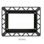 Монтажна рамка для установки скляних панелей Tece TECEloop / TECEsquare на рівні стіни чорний 9240647