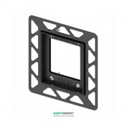 Монтажна рамка для установки скляних панелей Tece TECEloop / TECEsquare на рівні стіни чорний 9242647