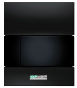 Панель змиву для пісуара TECE TECEsquare Urinal скляна чорна клавіша чорна 9242809