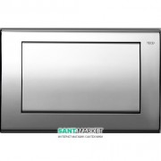 Панель змиву для унітазу Tece TECEplanus з однією клавішею нержавіюча сталь хром глянсовий 9240311