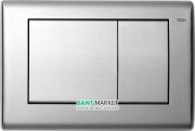 Панель смыва для унитаза TECE TECEplanus с двумя клавишами нержавеющая сталь сатин 9240320