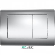 Панель смыва для унитаза TECE TECEplanus с двумя клавишами нержавеющая сталь хром глянцевый 9240321