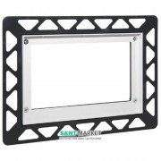 Монтажна рамка для установки скляних панелей Tece TECEloop / TECEsquare на рівні стіни метал 9240644