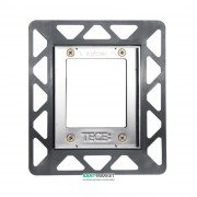 Монтажная рамка для установки стеклянных панелей Tece TECEloop/TECEsquare на уровне стены хром глянцевый 9242649