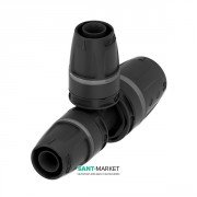 Тройник 90° редукционный Tece TECElogo пластик PPSU черный 20x16x16 мм 8711004