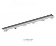 Основа для плитки TECE TECEdrainline Plate II для душового трапа полірована 700 мм нержавіюча сталь 600772