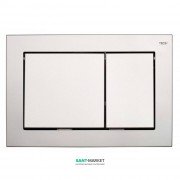 Панель смыва для унитаза TECE TECEbase с двумя клавишами пластик хром матовый 9240702