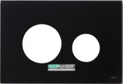 Лицевая панель TECE TECEloop modular без кнопок стекло черный 9240674