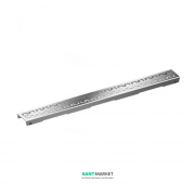 Решетка TECE TECEdrainline Royal для душевого трапа матовая прямая 700 мм нержавеющая сталь 600741