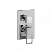 Змішувач для душа прихований (вбудований) Paffoni Effe хром EF 019 CR / M