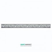 Решітка TECE TECEdrainline Lines для душового трапа матова пряма 900 мм нержавіюча сталь 600921