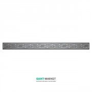 Решетка TECE TECEdrainline Organic для душевого трапа матовая прямая 800 мм нержавеющая сталь 600861