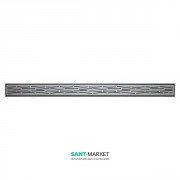 Решітка TECE TECEdrainline Organic для душового трапа матова пряма 900 мм нержавіюча сталь 600961