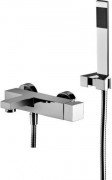 Змішувач для ванни одноважільний з душовим гарнітуром Paffoni Effe хром EF 023 CR