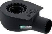 Сифон низький для дренажного каналу Tece TECEdrainline DN 50 0,70 л / c пластик чорний 650000