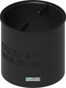 Стакан для гідрозатвори сифона дренажного каналу 650000 TECE TECEdrainline пластик чорний 668010