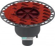 Сифон для дренажного трапа Tece Tecedrainpoint S DN50 вертикальний пластик чорний 3601600