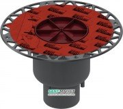 Сифон для дренажного трапа Tece Tecedrainpoint S DN70 вертикальний пластик чорний 3603600