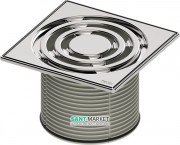 Декоративная решетка для трапа TECE TECEdrainpoint S 150 мм в стальной рамке с монтажным элементом 3660004