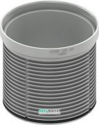 Подовжувач без фланця для душового трапа Tece Tecedrainpoint S пластик сірий 3660006