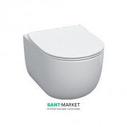 Унітаз підвісний Kerasan Flo безободковий білий 311301