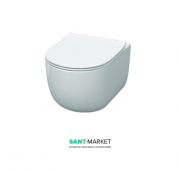 Унітаз підвісний Kerasan Flo безободковий білий 311101