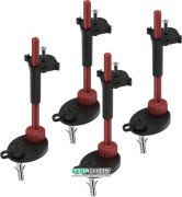 Комплект опор для сифонів душових трапів TECE TECEdrainpoint S пластик 3690007