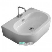 Раковина для ванної Kerasan Flo підвісна / накладна 50х40 см біла 314101