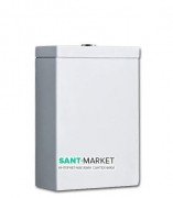 Сливной бачок для унитаза Kerasan Flo/Ego прямоугольный белый 318101