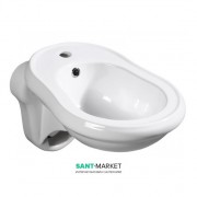 Біде підвісне Kerasan Retro з переливом білий 102601