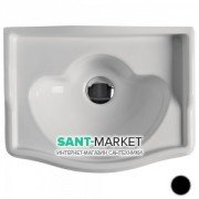 Раковина для ванної підвісна Kerasan Retro чорна 103304