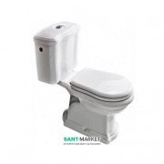 Унітаз підлоговий Kerasan Retro з бачком білий 101201