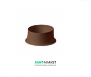 Раковина для ванної накладна Kerasan Ciotola C5 ø46 см коричневий матовий 430532