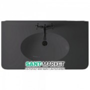 Раковина подвесная Kerasan Retro чёрная 104904