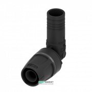 Куточок з'єднувальний 90 ° з фитингом TECE TECElogo пластик PPSU 16х16 мм 8711116