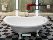 Ванна акрилова овальна Kerasan Retro 170х77 біла 105501