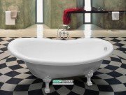 Ванна акриловая овальная Kerasan Retro 170х77 белая 105501