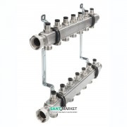 Коллектор для систем отопления Tece TECEflex с запорными вентилями 2 контура 1