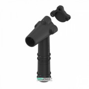 Шумопоглощающий защитный кожух для настенного уголка удлиненный TECE TECEflex пластик 718022