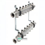 Коллектор для систем отопления Tece TECEflex с запорными вентилями 2 контура 1