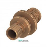 Муфта сполучна редукционная труба-труба Tece TECEflex 63х50 бронза 706610